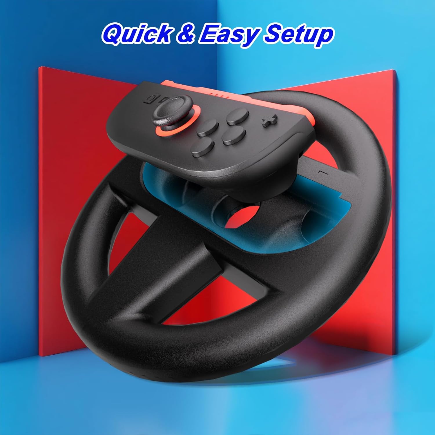 Wheel Pair Nintendo Switch Joy Wheel YKHSG Steering Wheel For